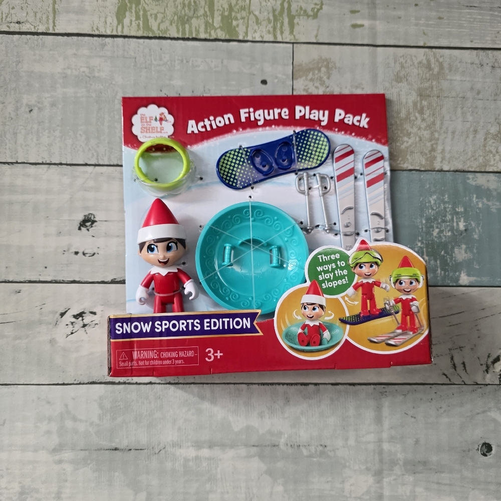 Elf on the Shelf | Snow Sports Action Figure Play Set | BNWT